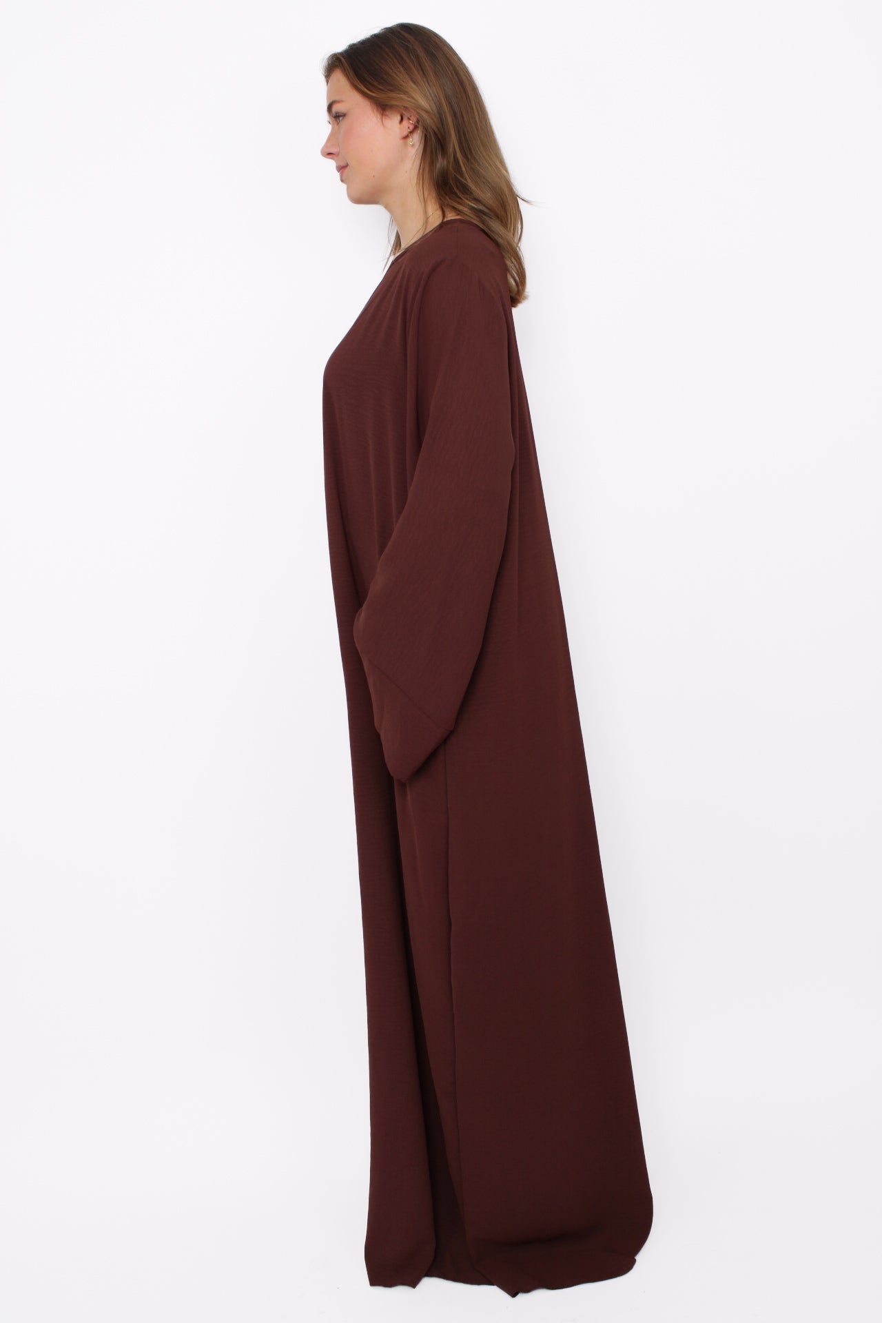 ''TALL'' MERVE DRESS - BROWN