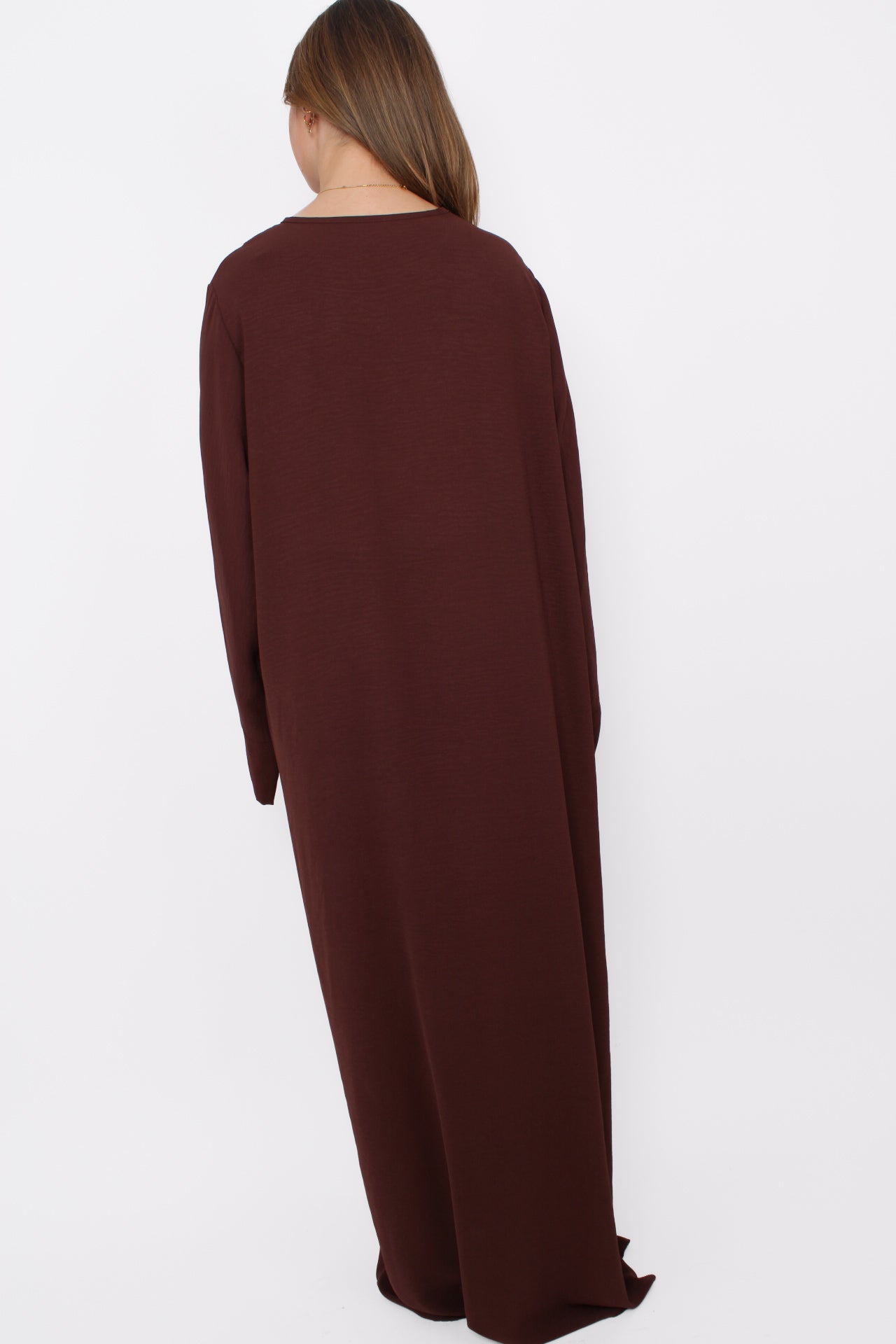 ''TALL'' MERVE DRESS - BROWN