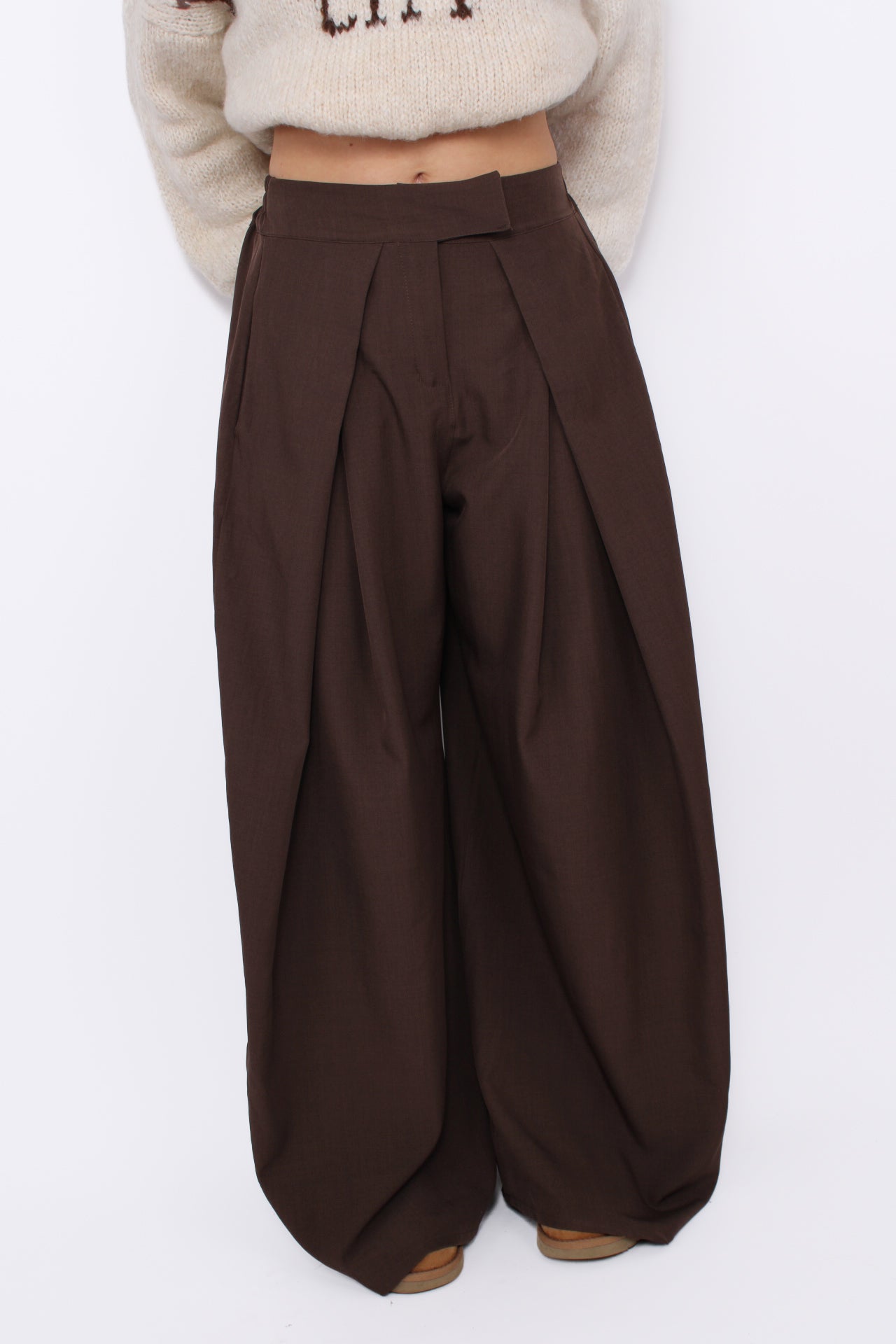 MADISON TROUSER - BROWN