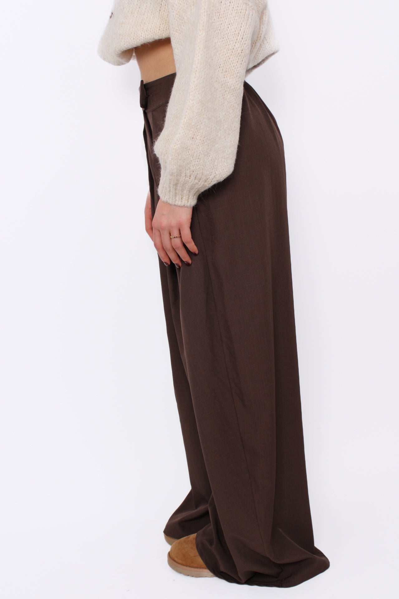 MADISON TROUSER - BROWN