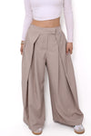 PRE ORDER 23 MAART! “PETITE'' MADISON TROUSER - TAUPE