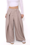 PRE ORDER 23 MAART! “PETITE'' MADISON TROUSER - TAUPE