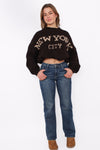 SECOND CHANCE MID WAIST WIDE LEG JEANS 981-9 - MID DENIM