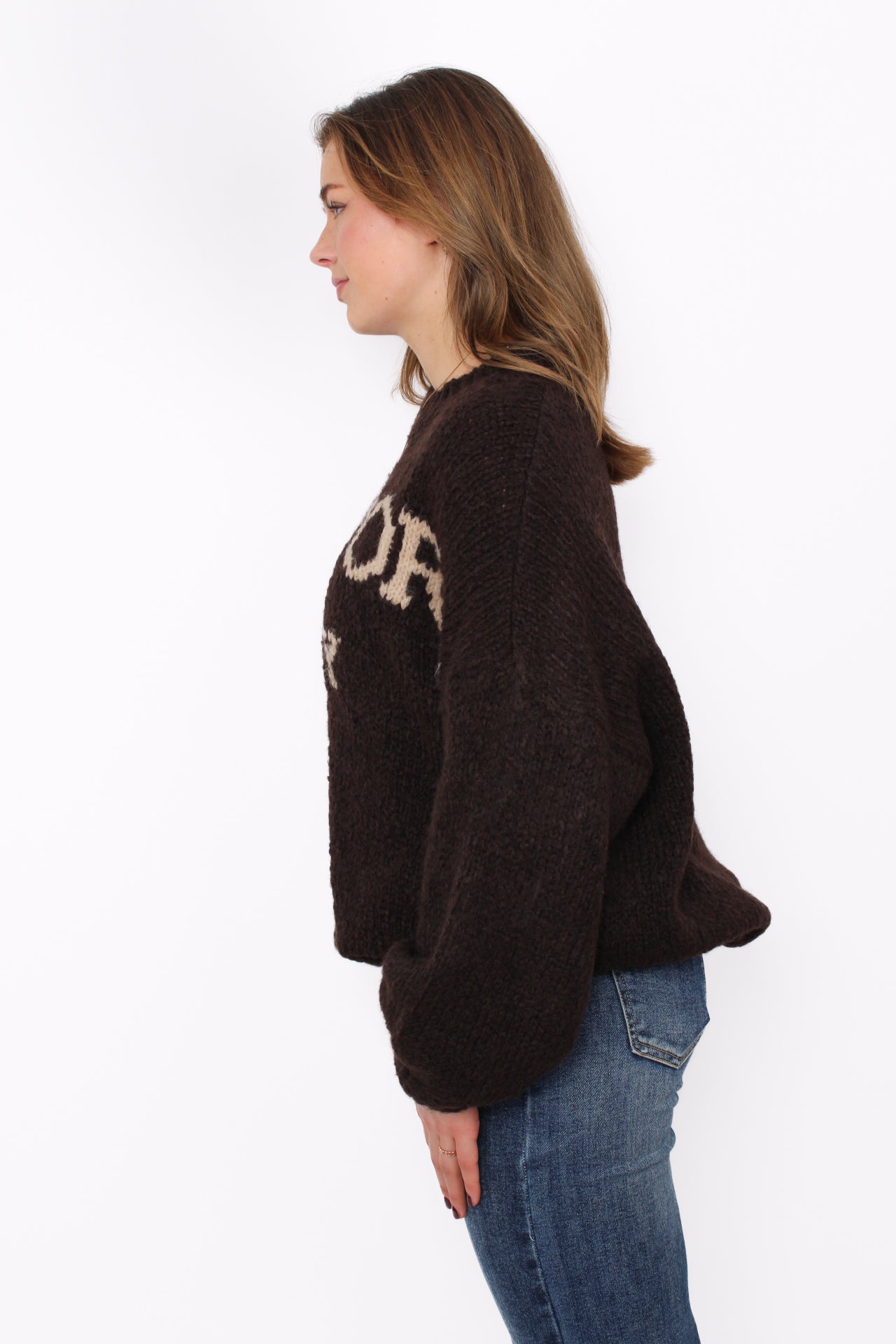 NEW YORK KNIT - DARK BROWN