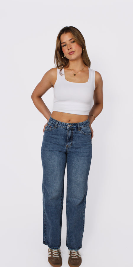 Wide Leg Jeans 2111 - Denim