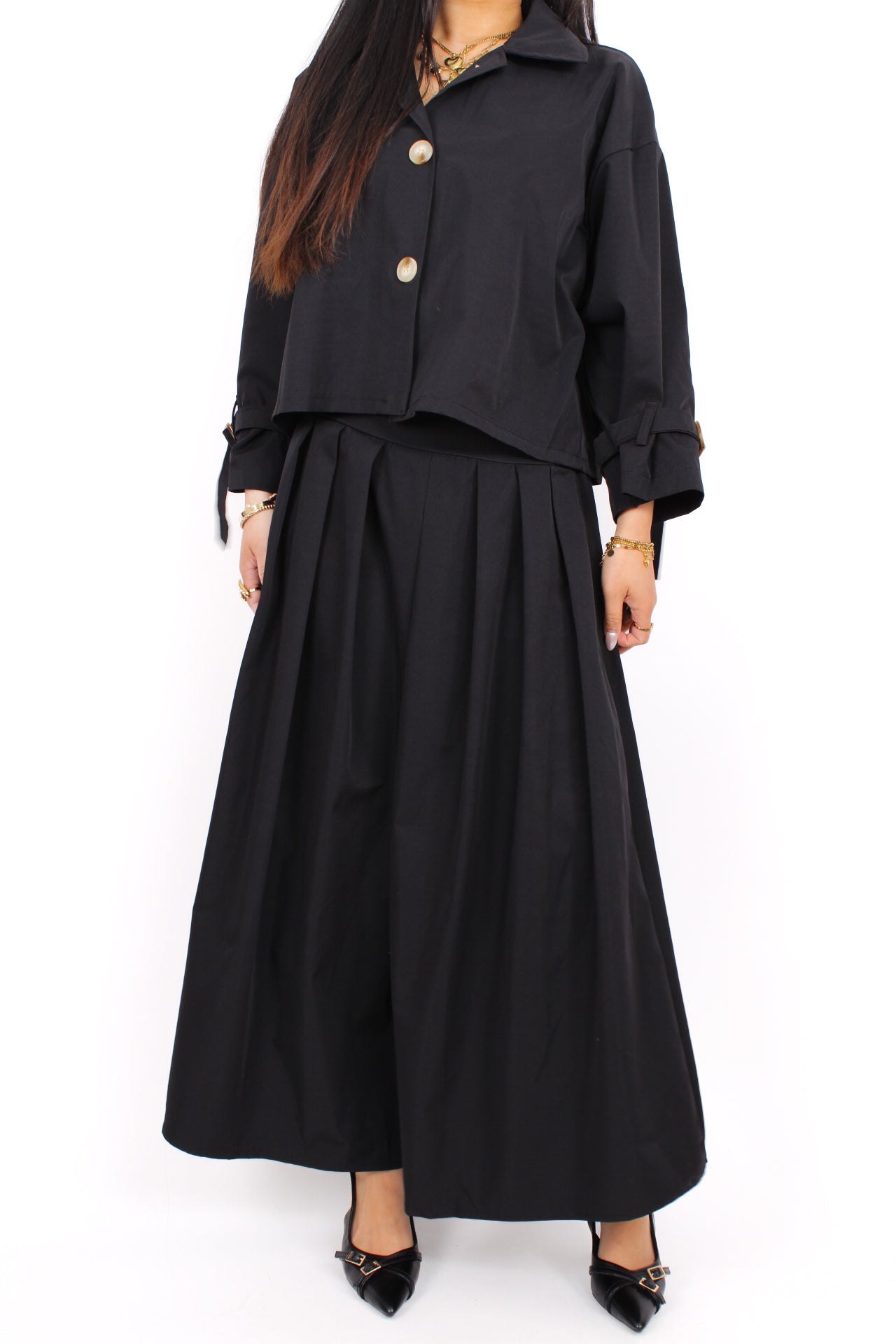 ''PETITE'' MAISA SET - BLACK