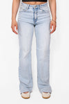''TALL'' WIDE LEG JEANS 3636 - LIGHT DENIM