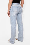 ''TALL'' WIDE LEG JEANS 3636 - LIGHT DENIM