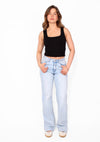 ''TALL'' WIDE LEG JEANS 3636 - LIGHT DENIM