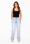 ''TALL'' WIDE LEG JEANS 3636 - LIGHT DENIM