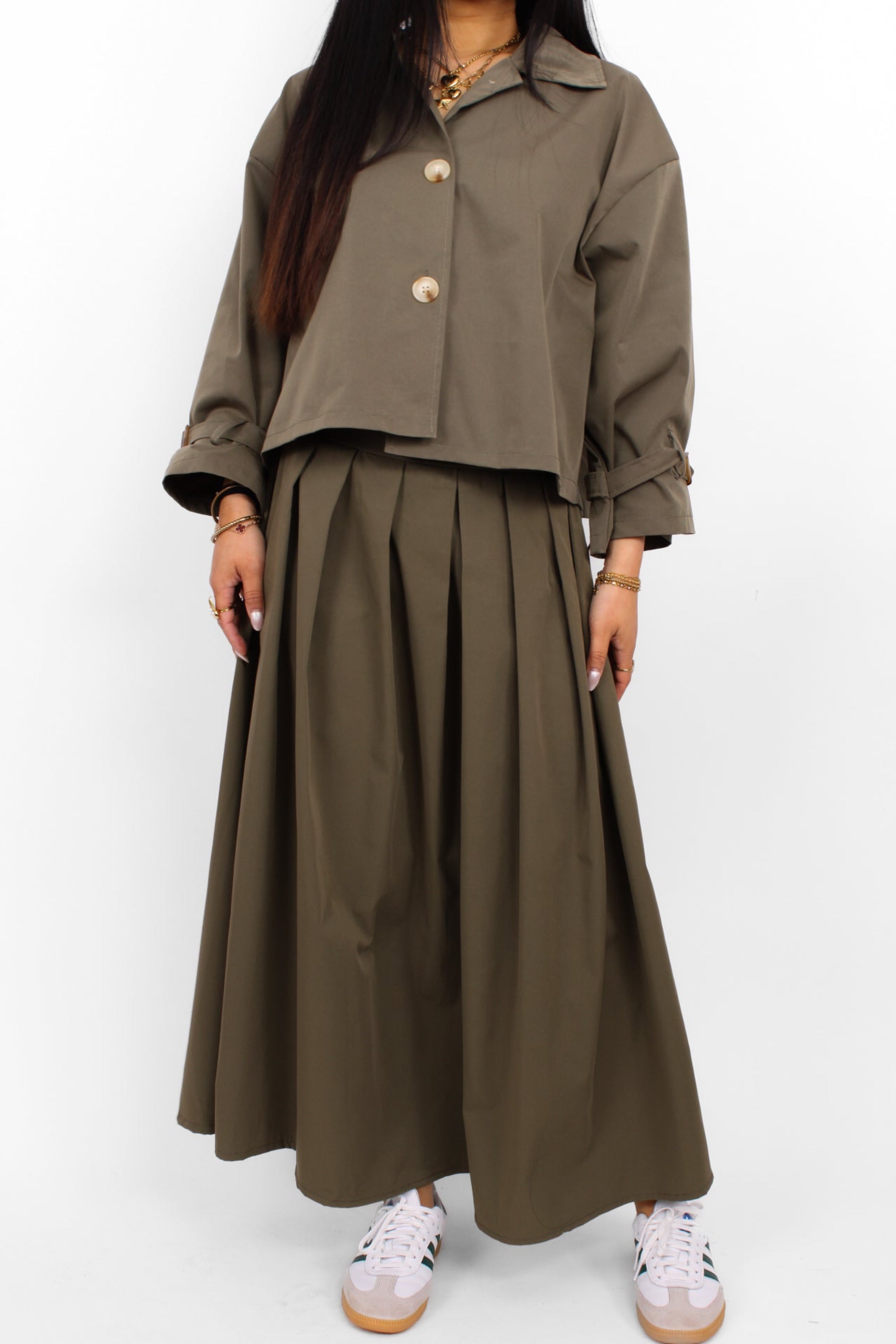 ''PETITE'' MAISA SET - ARMY GREEN