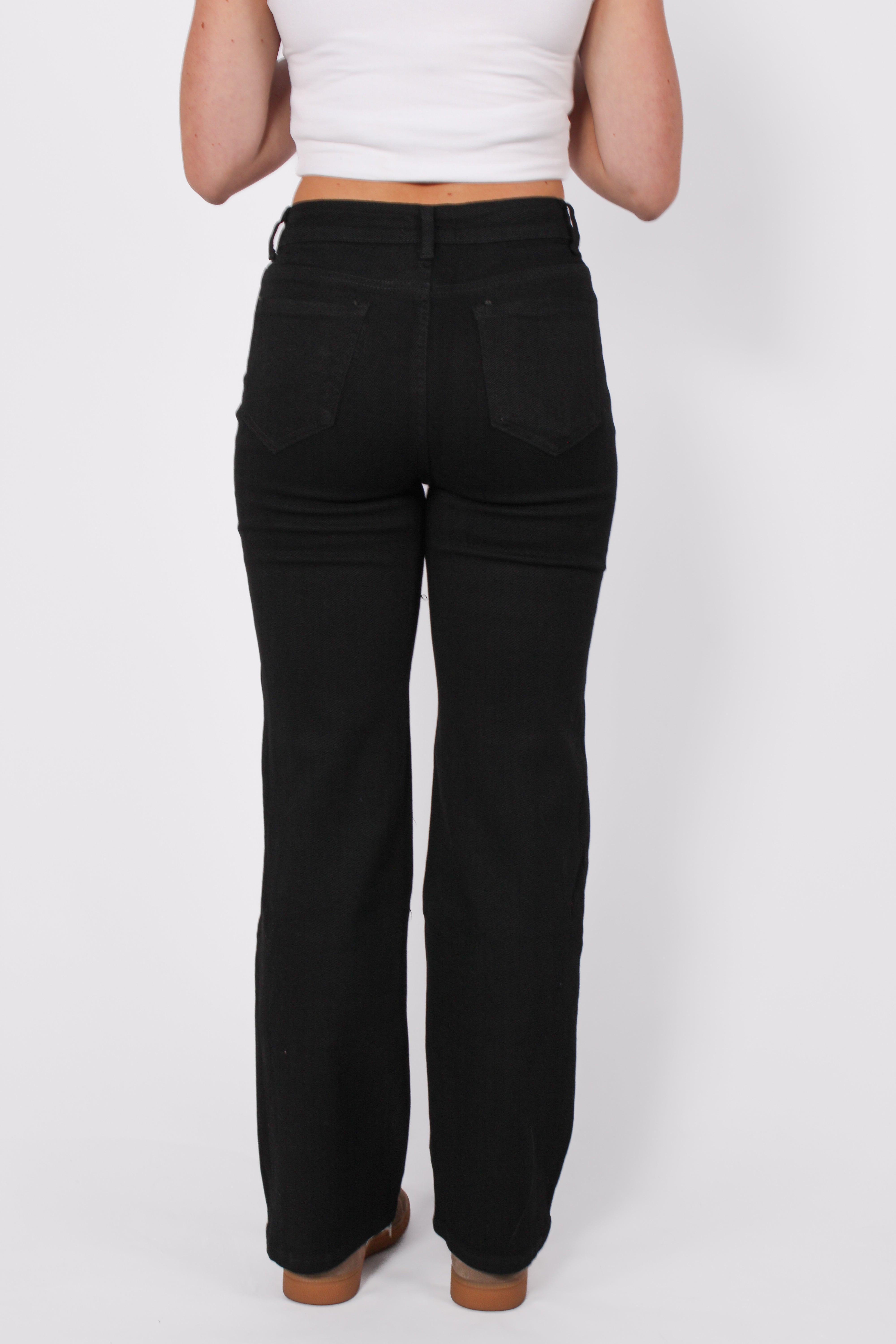STRAIGHT LEG JEANS 2060 - BLACK
