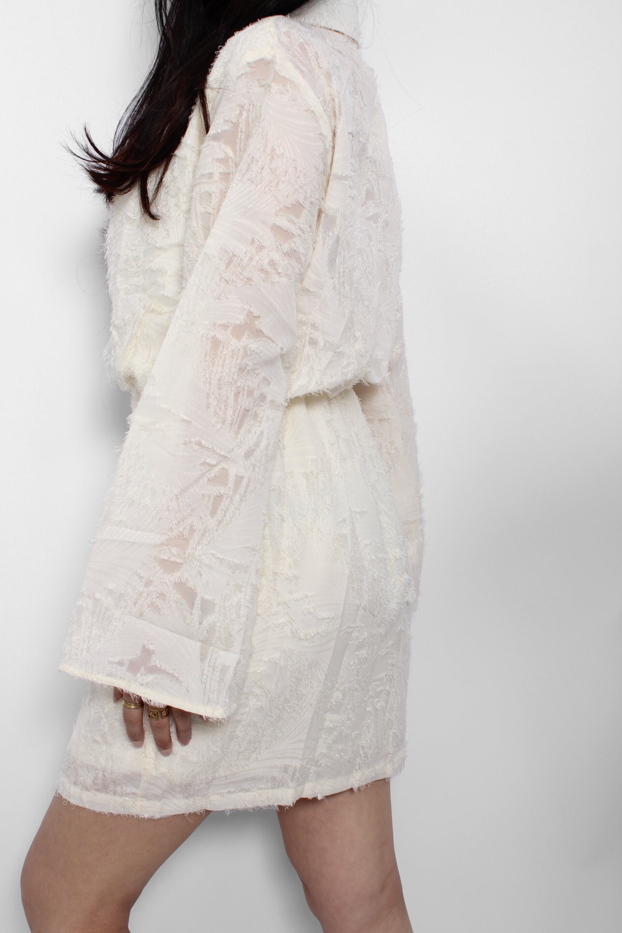 AVA DRESS - OFF WHITE