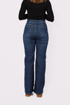 WIDE LEG JEANS 806-5B- MID DENIM