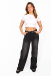 ''TALL'' FOLD OVER JEANS 2032-6