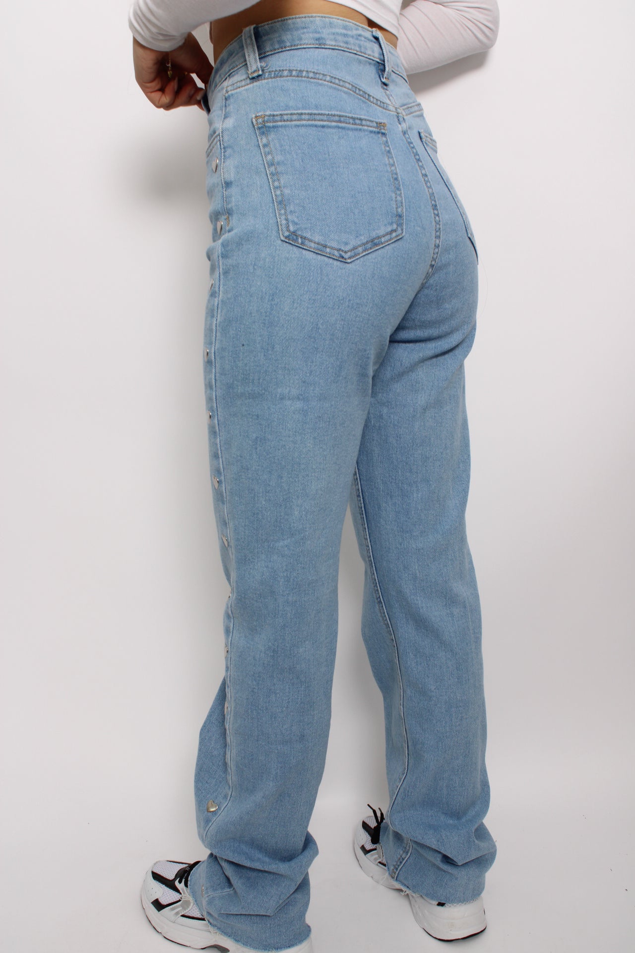 ALL OVER HEARTS JEANS 3055 - DENIM