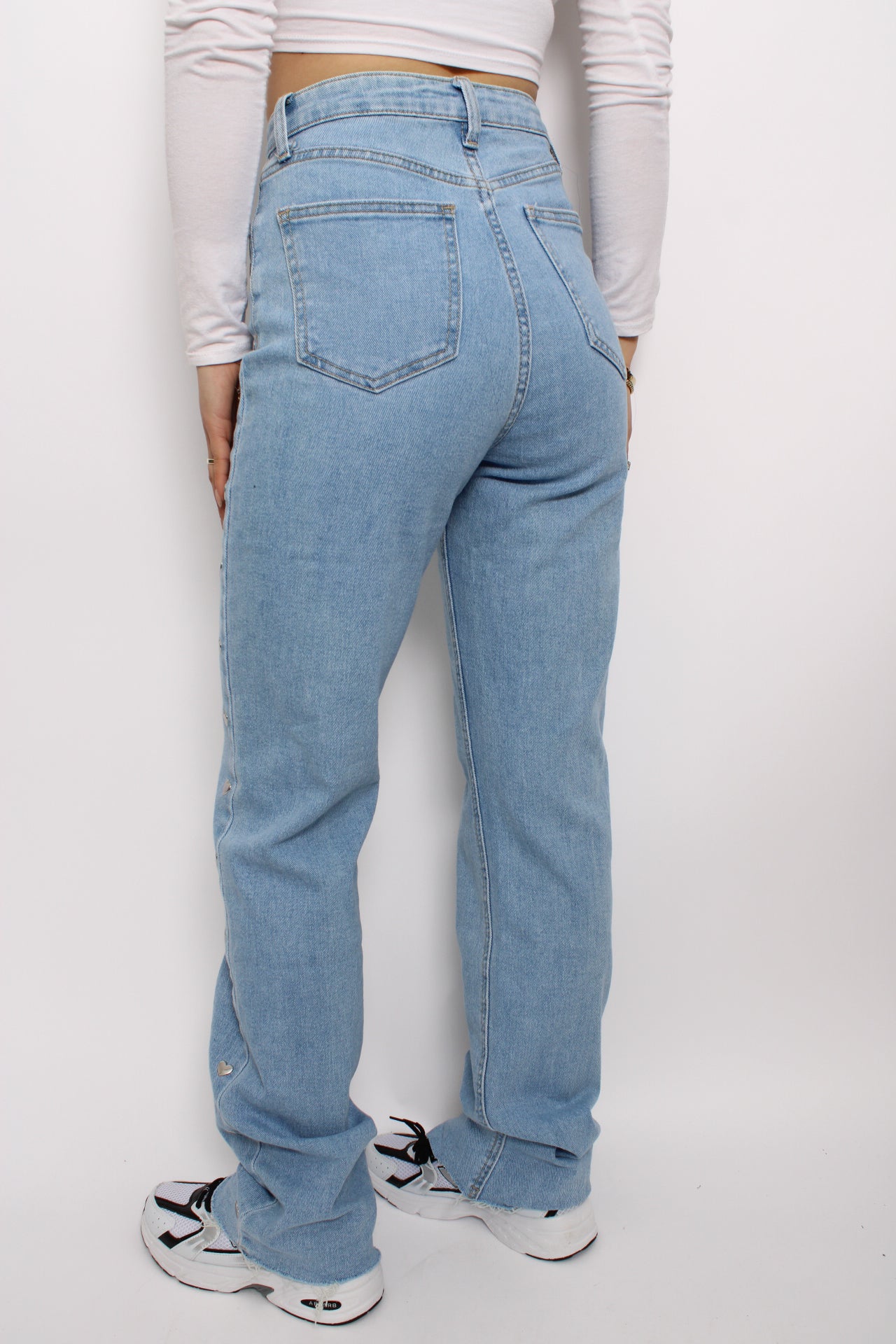 ALL OVER HEARTS JEANS 3055 - DENIM