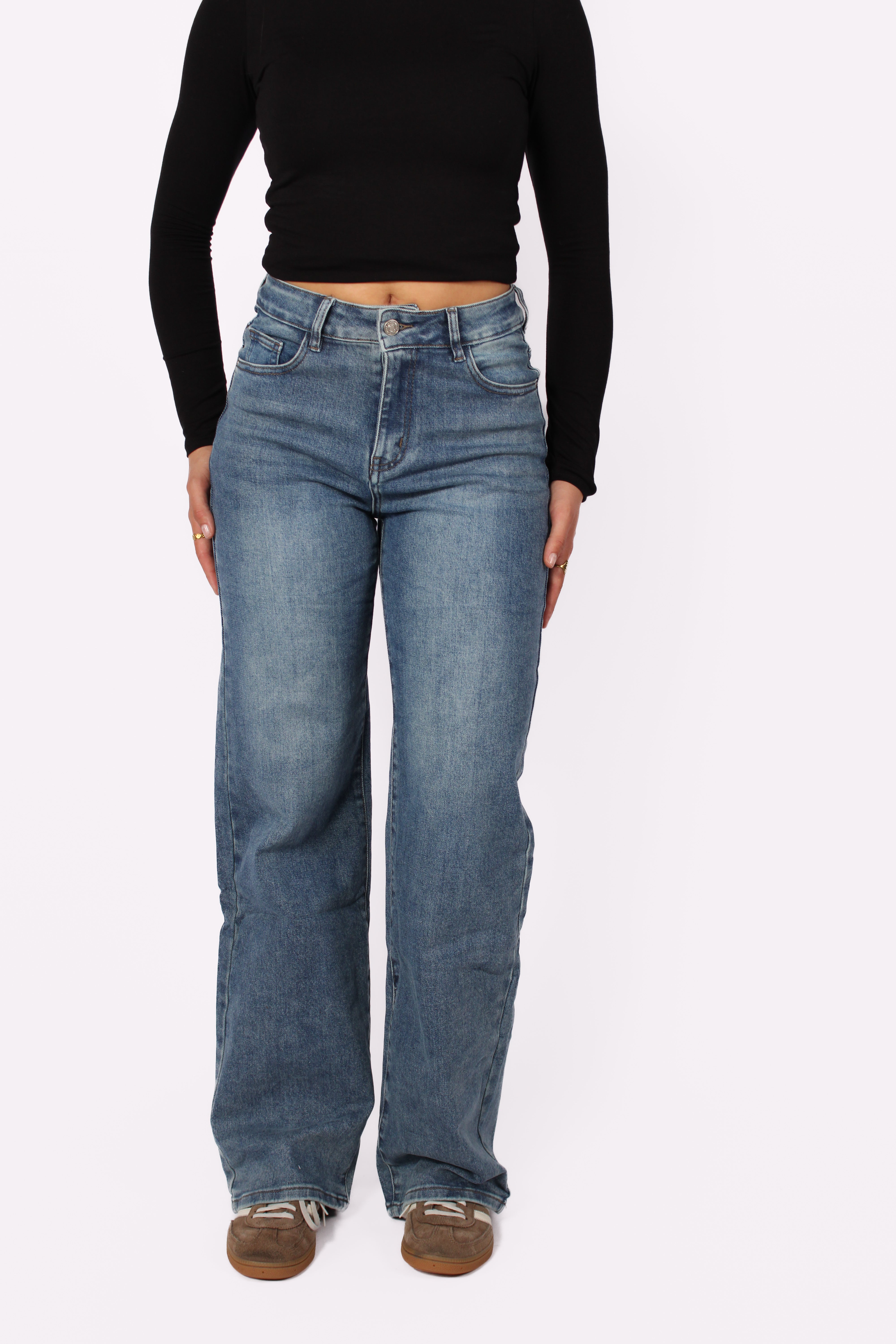 ''TALL'' WIDE LEG JEANS 3636-19 - DENIM