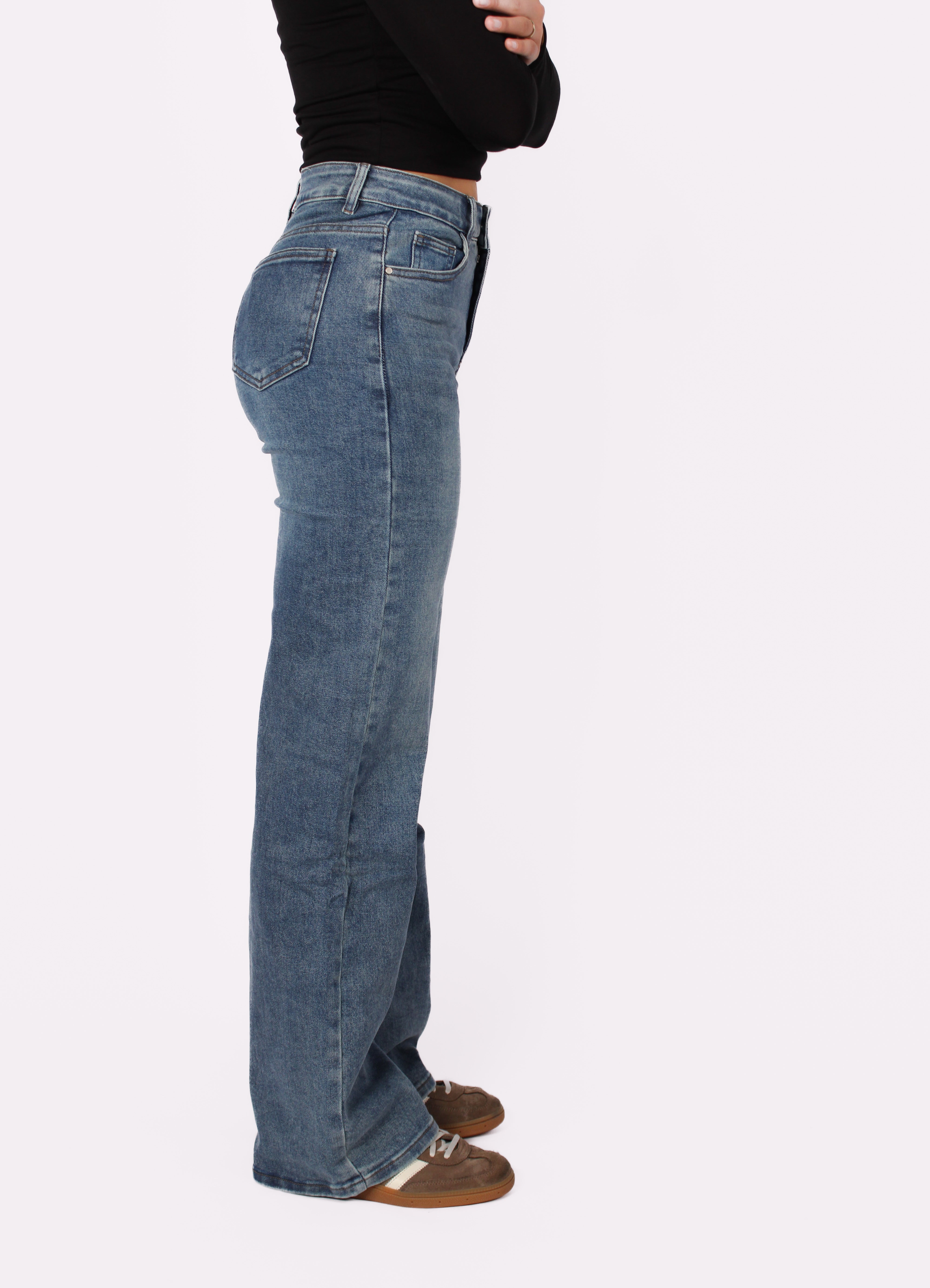 ''TALL'' WIDE LEG JEANS 3636-19 - DENIM