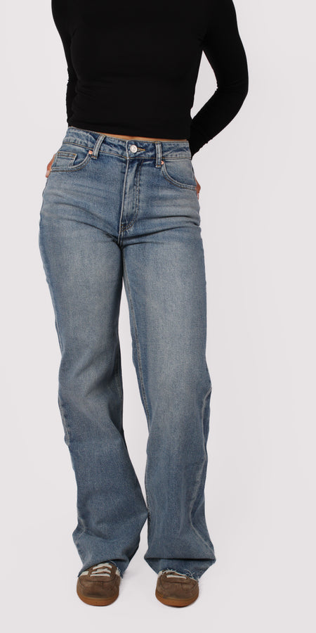 ''TALL'' WIDE LEG JEANS 3636-19 - DENIM