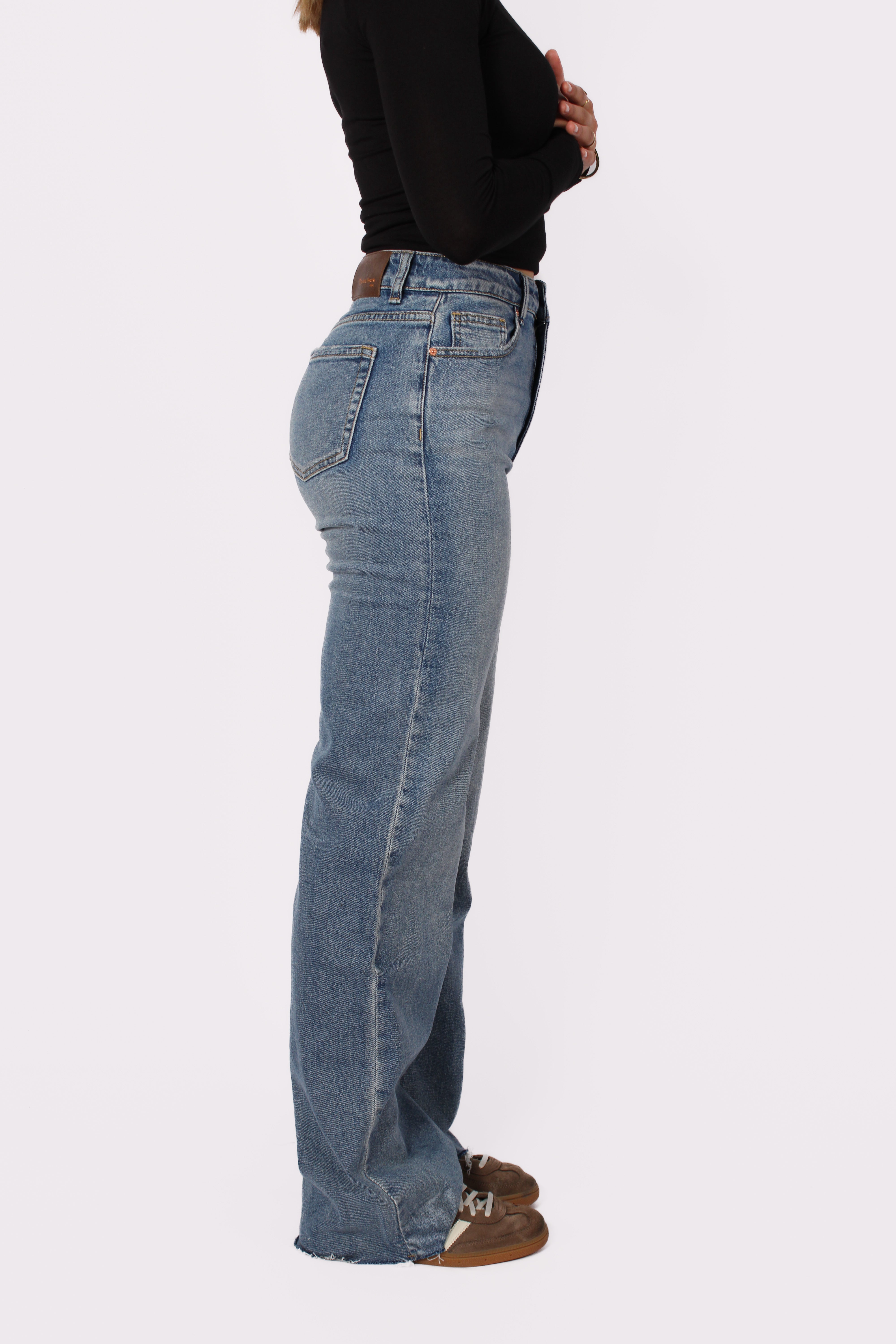 ''TALL'' WIDE LEG JEANS 3636-19 - DENIM