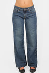 LOW WAIST WIDE LEG JEANS 5061
