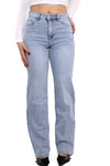 ''PLUSSIZE TALL'' GOODIES WIDE LEG JEANS - LIGHT DENIM