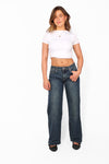 LOW WAIST WIDE LEG JEANS 5061