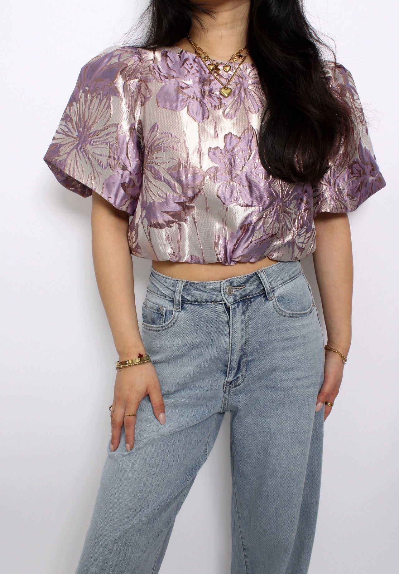 bloemen cropped top bloemen top floral top