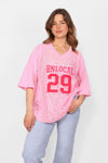 JERSEY LACE TEE