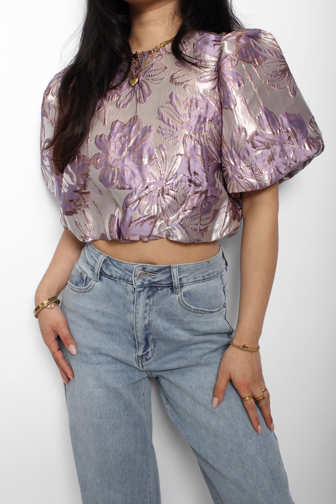 bloemen cropped top bloemen top floral top