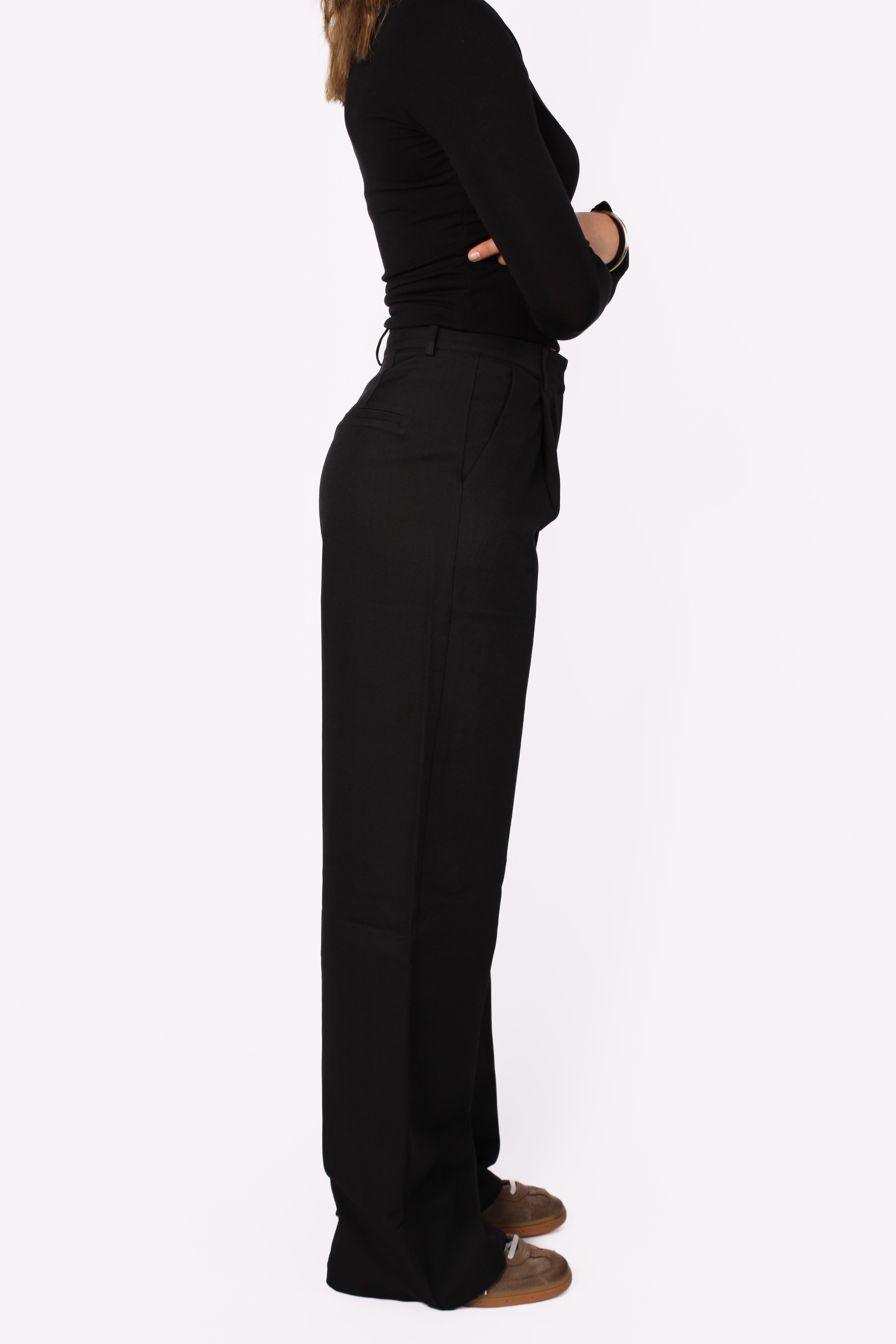 WIDE LEG TROUSER 19582 - BLACK