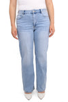 ''PLUSSIZE'' WIDE LEG JEANS 8049-2 - DENIM