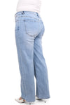 ''PLUSSIZE'' WIDE LEG JEANS 8049-2 - DENIM