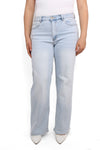 ''PLUSSIZE'' WIDE LEG JEANS 8049-1 - LIGHT DENIM