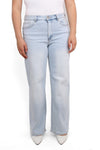 ''PLUSSIZE'' WIDE LEG JEANS 8049-1 - LIGHT DENIM