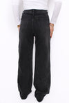 WIDE LEG JEANS 876-17 - ANTHRACITE