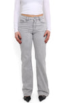 ''TALL'' WIDE LEG MID WAIST JEANS 3152 - LIGHT GREY
