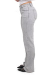 ''TALL'' WIDE LEG MID WAIST JEANS 3152 - LIGHT GREY