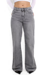 ''TALL'' WIDE LEG JEANS 9136 - GREY