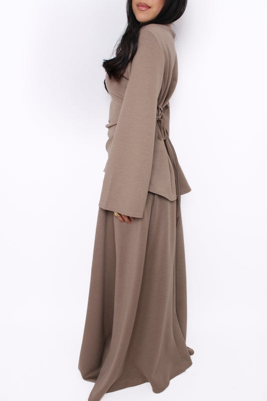 TUANA SET - TAUPE
