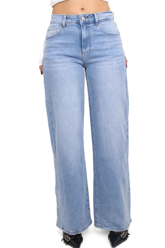 WIDE LEG JEANS 7386 - DENIM