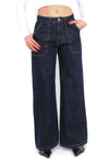 WIDE LEG JEANS 0686 - DARK INDIGO DENIM