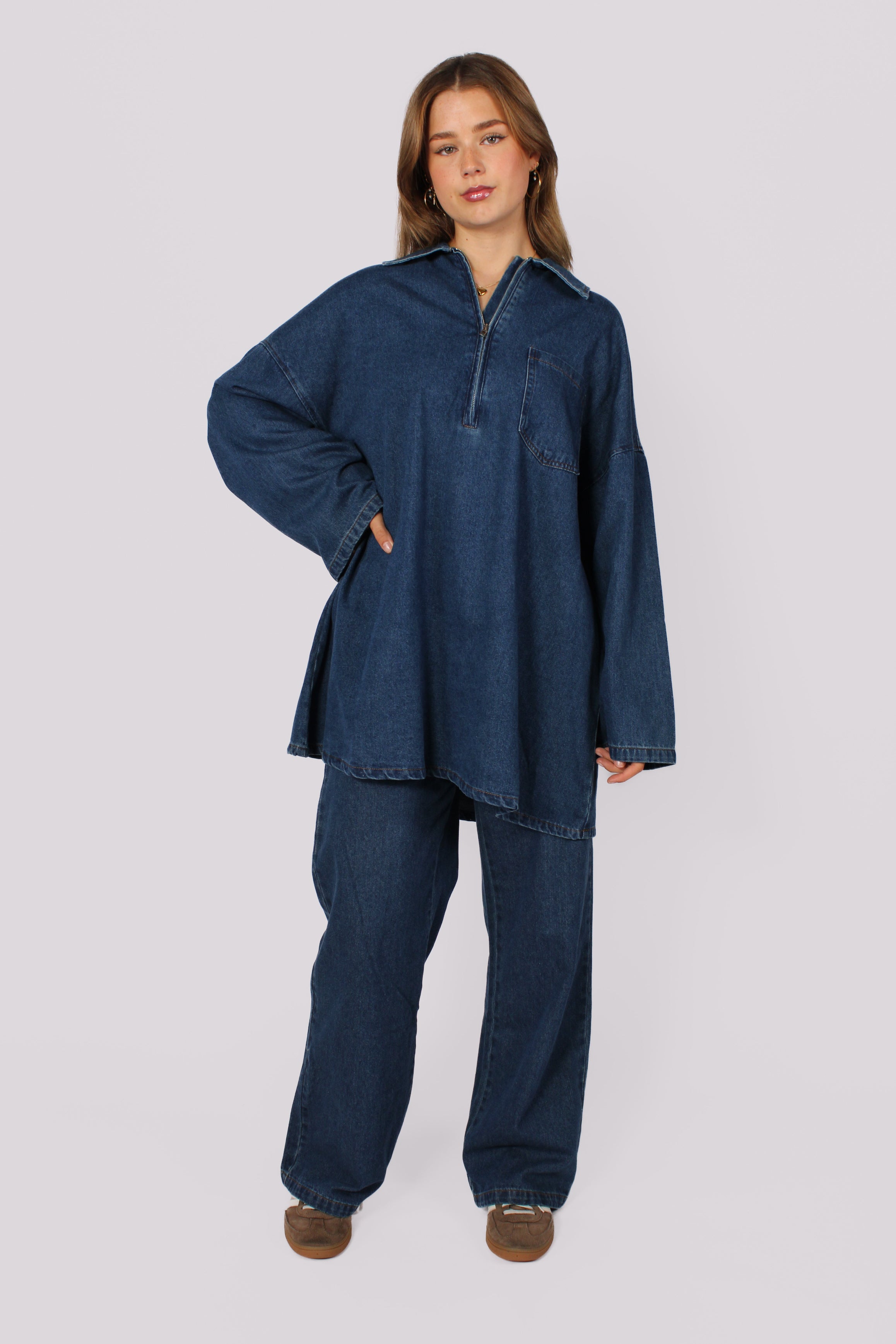 LINA SET - DARK DENIM