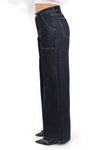 WIDE LEG JEANS 0686 - DARK INDIGO DENIM