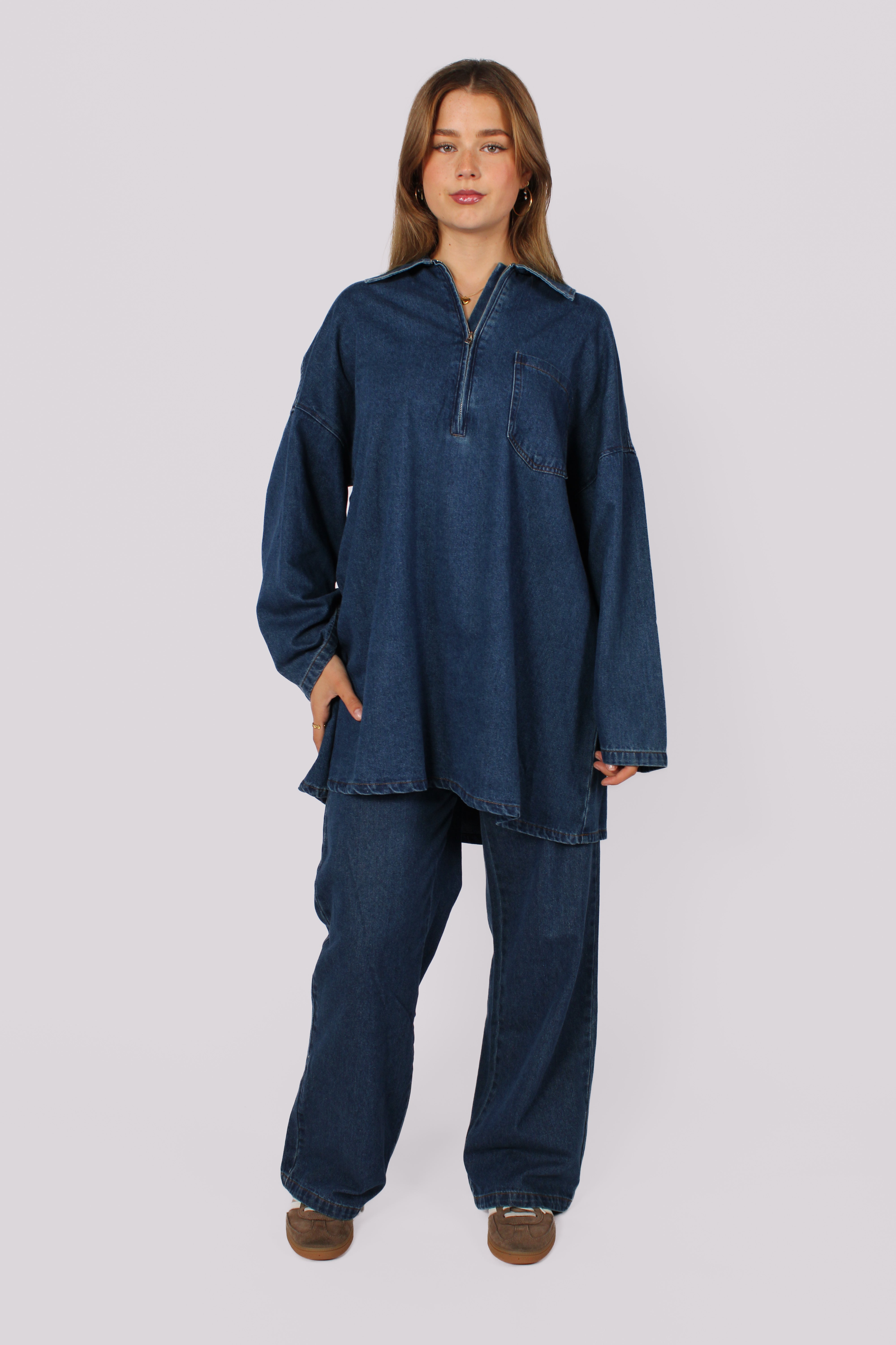 LINA SET - DARK DENIM
