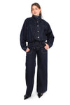 WIDE LEG JEANS 0686 - DARK INDIGO DENIM