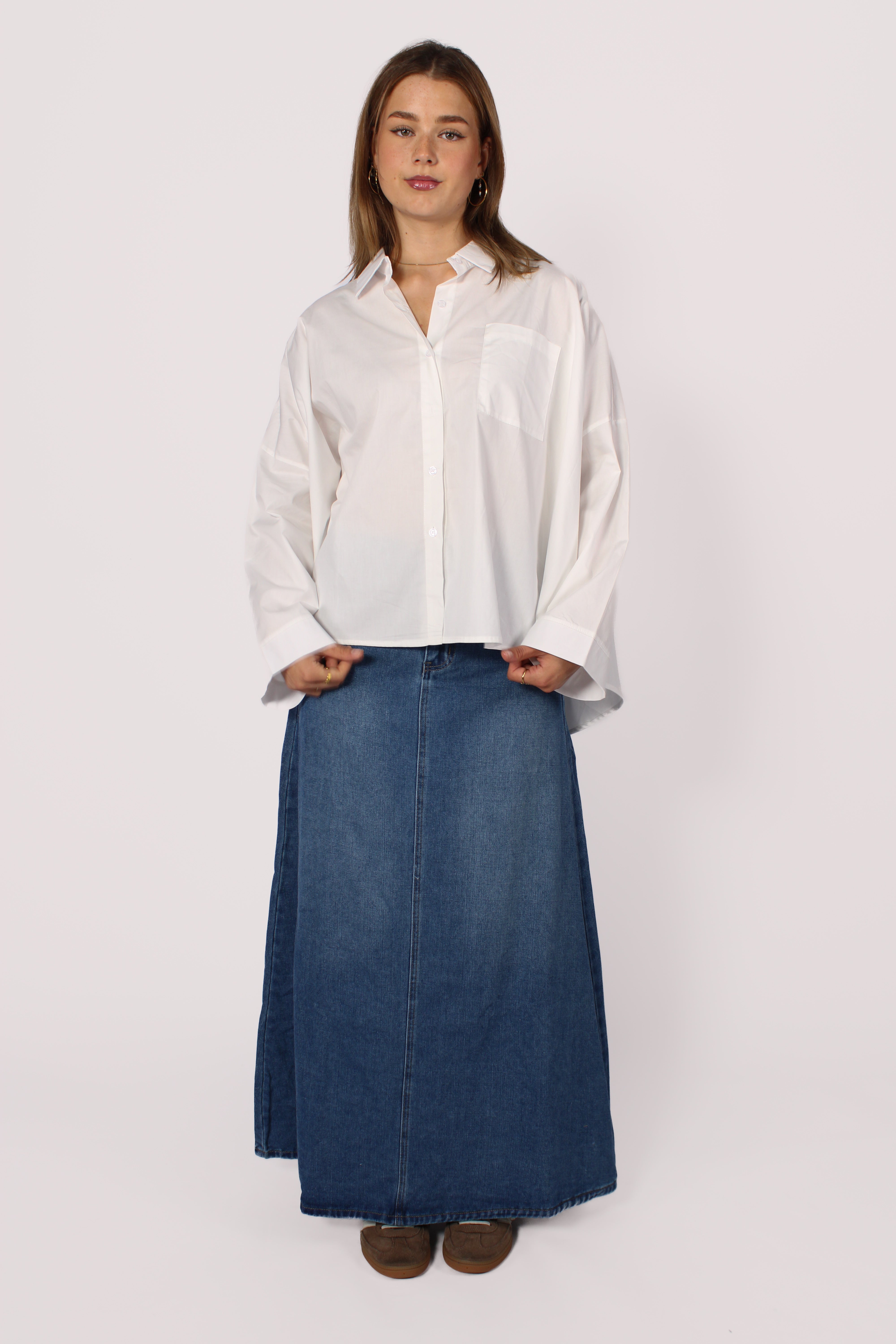 NURA BLOUSE - WHITE