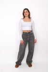 ''TALL'' BAGGY JEANS 3855 - GREY
