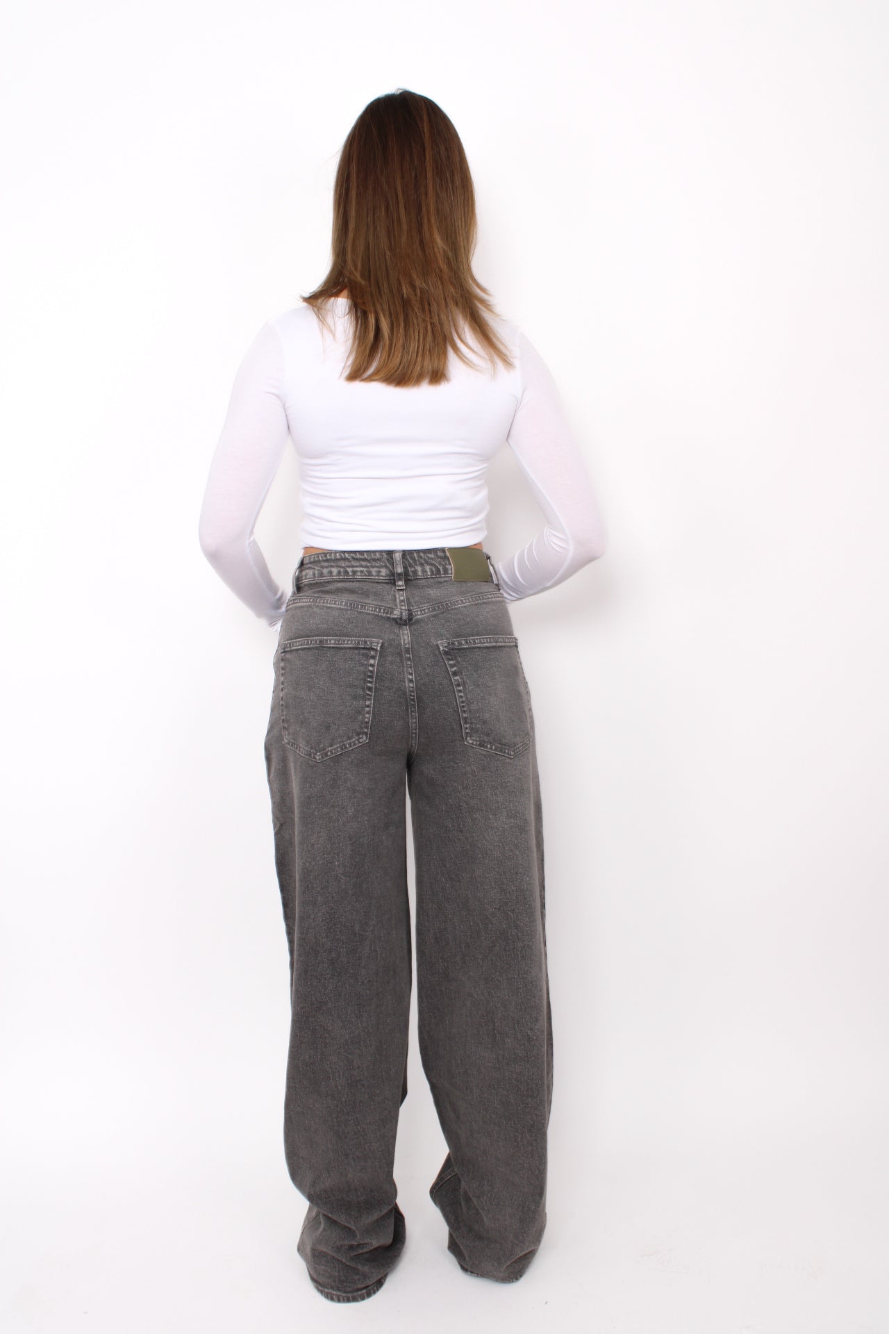 ''TALL'' BAGGY JEANS 3855 - GREY